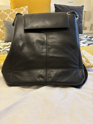 bolongaro trevor leather backpack Real Frankie Rucksack  Black Bolongaro Trevor Real Leather