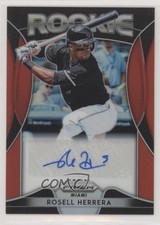 2019 Panini Prizm Rookie Auto Red Prizm Rosell Herrera #RA-RH Auto 03xg