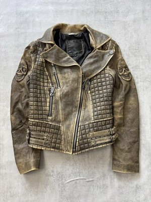 Philipp Plein Damen Leather Jacket/ Couture/ Limited Edition/ Size M
