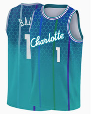 LaMelo Ball Jersey Charlotte Hornets "City" Style - Stitched - Ships Free