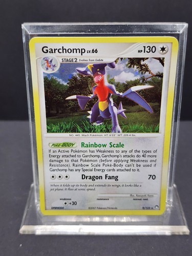 Pokemon Garchomp 9/123 Mysterious Treasures Holo LP