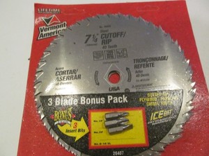 Lot of 11 NIP Saw Blades – Vermont American, Moly Carb and Skill