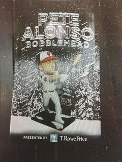 Baltimore Orioles Pete Alonso Bobblehead SGA 8/22/26 New In Box Mint Condition !