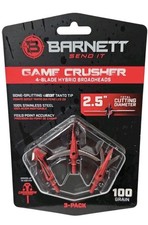 Barnett Gamecrusher Hybrid Crossbow 2.5 " Broadheads 100 gr. 3 pk. New