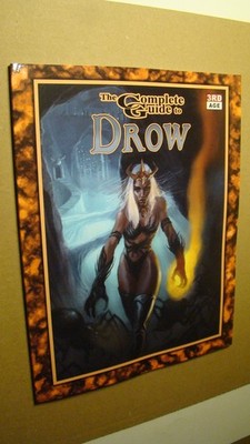 THE COMPLETE GUIDE TO THE DROW *VF/NM 8.0* DUNGEONS DRAGONS CAMPAIGN