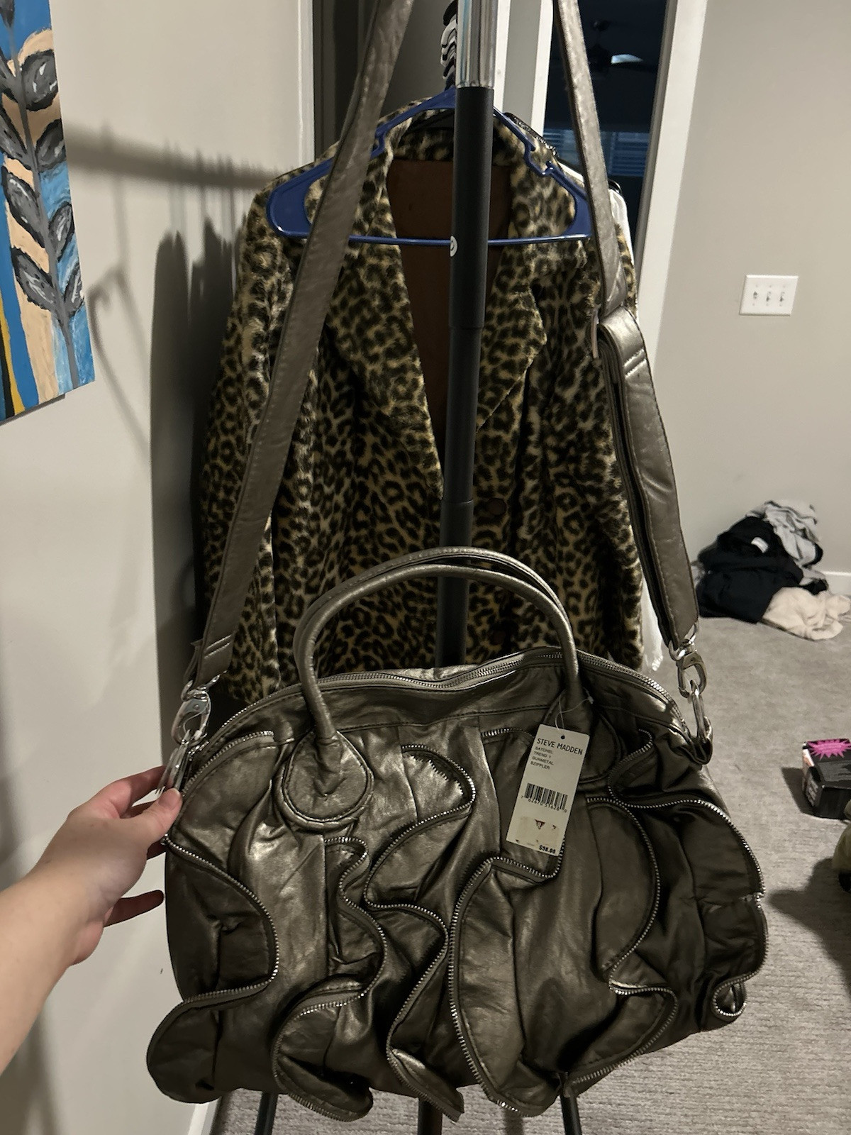 Steve Madden Y2K Grey Bag