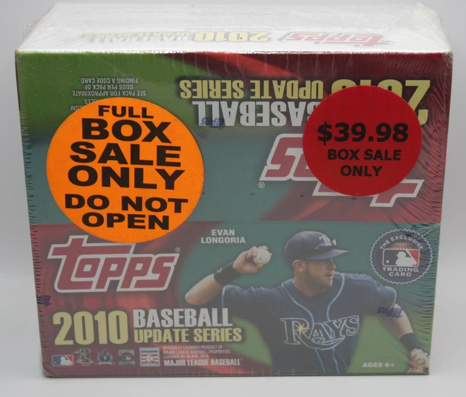 (501194) Topps 2010 Baseball UPDATE SERIES Factory Sealed 24 packs/12 cards per - Image 2 of 4