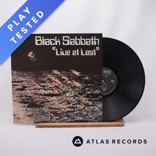 Black Sabbath Live At Last A1 B1 Mpo France LP Album Vinyl Record - VG+/EX