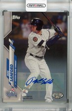 2020 Topps Pro Debut Staten Island Yankees Jake Sanford Base Autographs