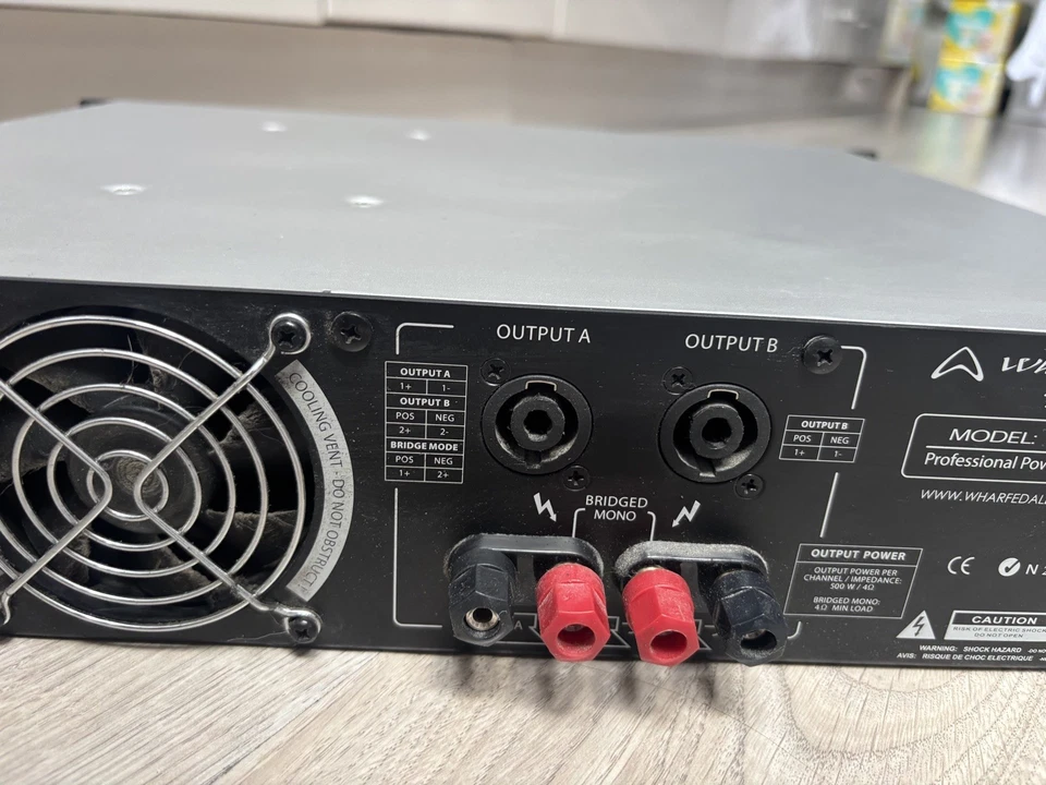 Wharfedale pro amplifier s1500 - Image 4 of 4