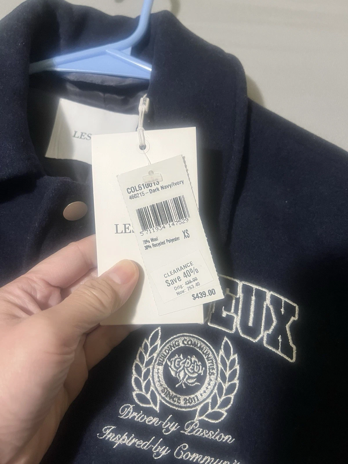 BNWT  Le Deux Mens Jacket In XS image 6