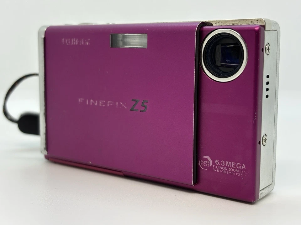 Fujifilm Finepix Z5fd Digital Camera 6.3MP Opt. 3x Zoom Pink from Japan / Exc - Image 3 of 4
