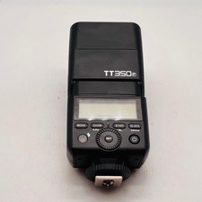 Working with GODOX TT350F camera flash strobe