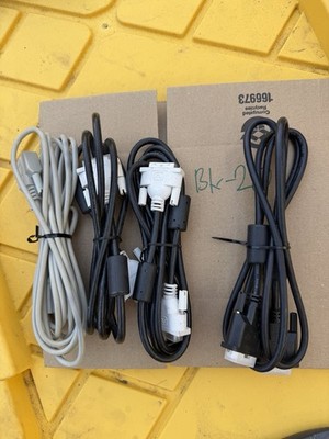 DVI Cable M-M DVI-D  Long Cord 18-Pin Computer Monitor Cable And More Lot