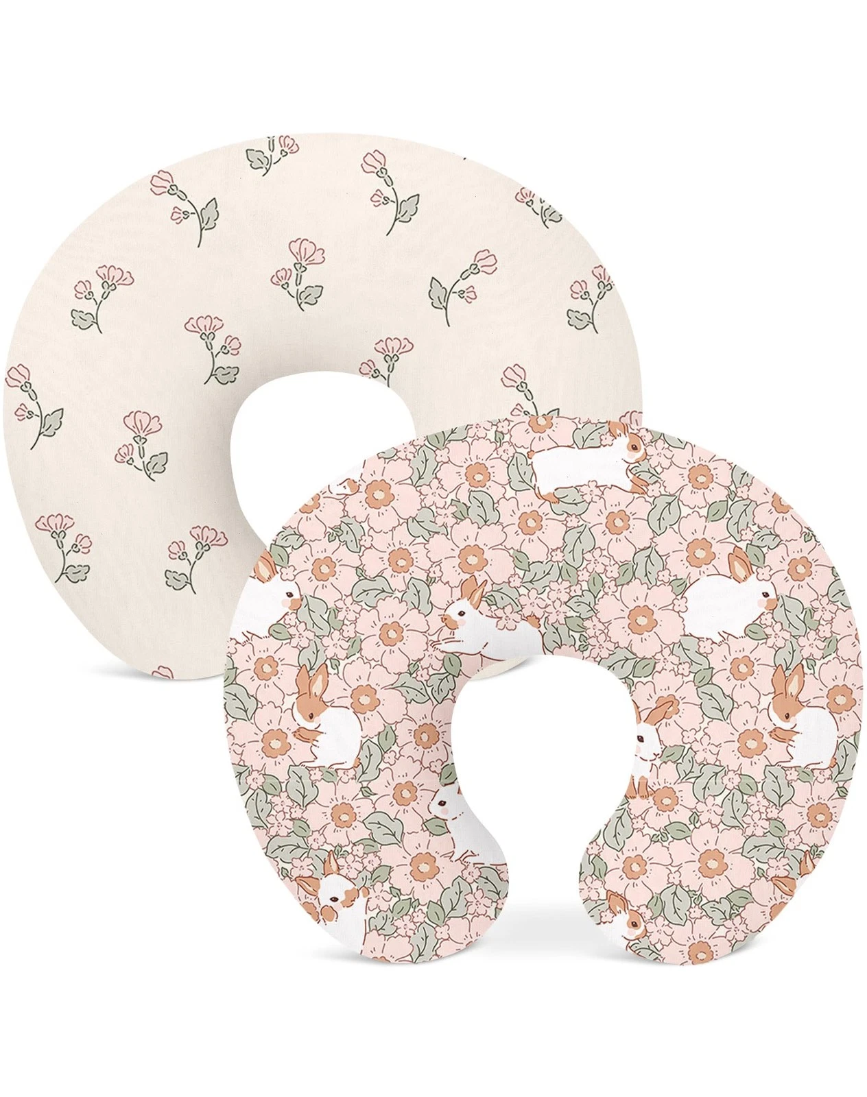 Nursing Pillow Covers 2 Pack, Breastfeeding Pillow Slipcovers Soft and Stretc...
Opens in a new wind