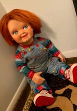 Chucky doll  1:1 ( Rag doll) , printed clothing . Low-cost version