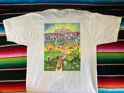 C-SPAN Campaign Election 2000 Shirt Vintage Media Trail Large USA Bush Gore L