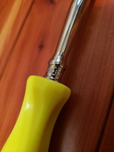 *NEW* Snap On THLFD72 Hi - Viz Yellow 1/4" Flex Head Ratchet FREE SHIPPING - Picture 10 of 11
