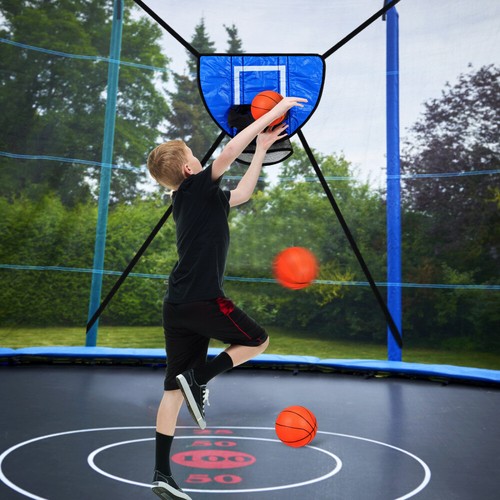 Mini-Trampolin-Basketballkorb Kind Innenbasketballspiel Basketballspielzeug - Bild 7 von 11