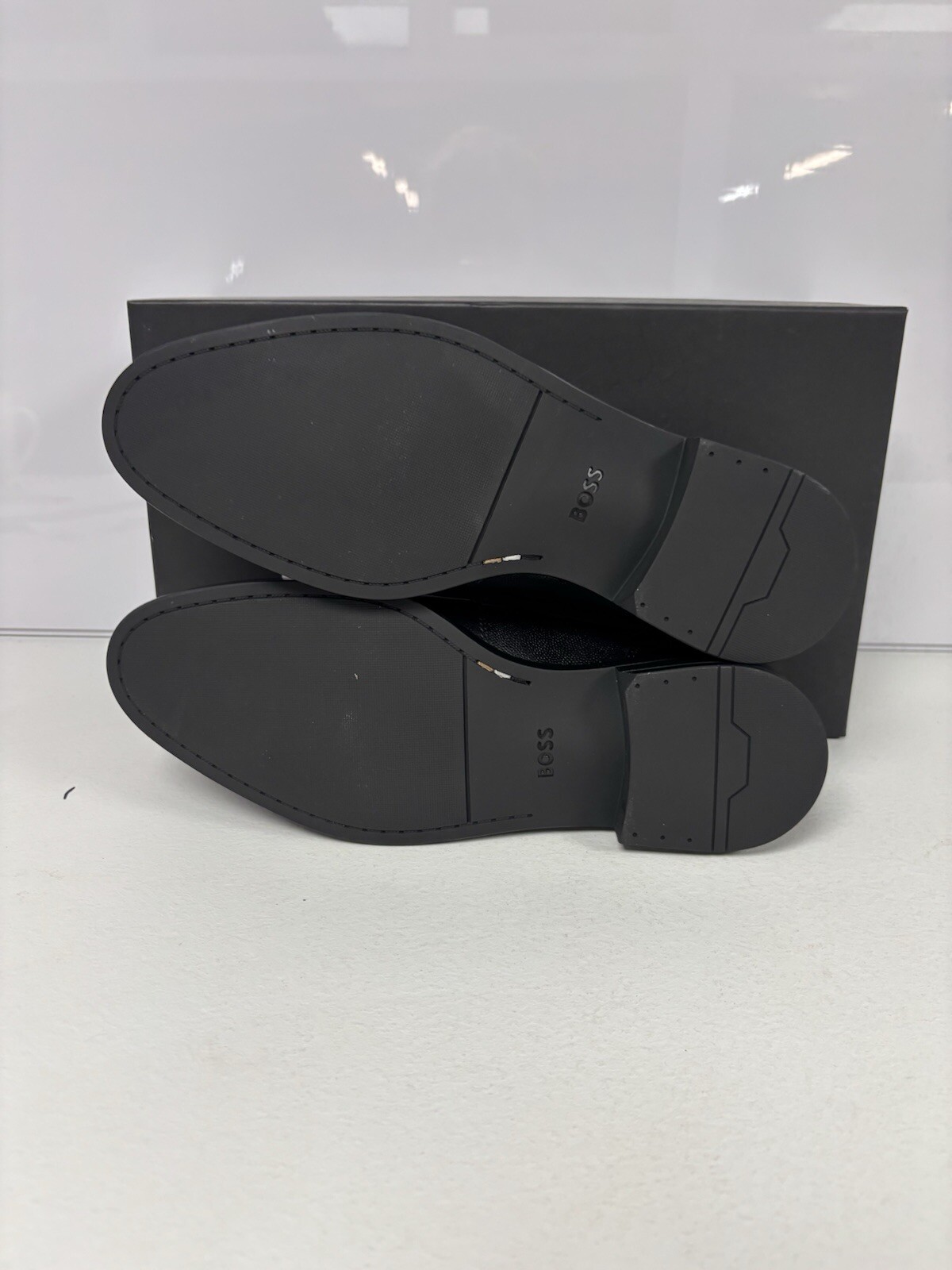 BOSS TAYIL_LOAF Shoes Black Size Uk 7.5 New GENUINE RRP £274 #cc6 image 7