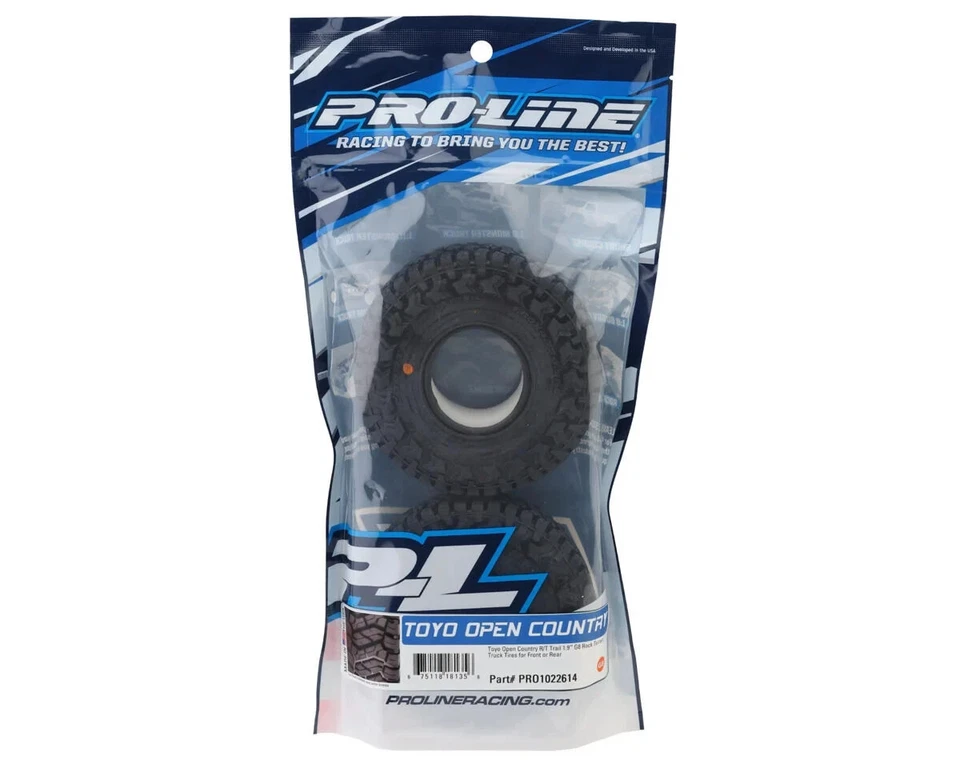 Pro-Line Toyo Open Country R/T Trail 1.9" Rock Crawler Tires G8 w/Memory Foam - Image 3 of 4