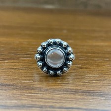 Rose Quartz Gemstone Ring 925 Sterling Silver Ring Handmade Ring Gift For mother