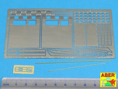 MW22 ABER 16051 REAR FENDERS FOR TIGER I,AUSF.E-(LATE VERSION)  for TAMIYA 1/16