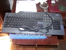 IBM Black PS/2 Keyboard Model KB-0225