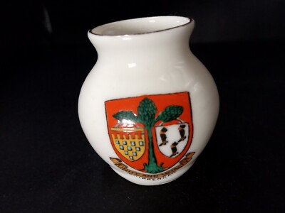 Goss Crested China - CHIPPENHAM Crest - Tewkesbury Saxon Urn - Goss.