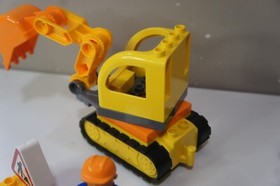 Lego Duplo Truck & Tracked Excavator (10812) Used Set, Complete with Manual