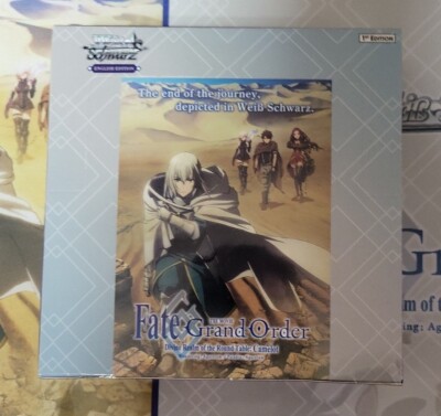 Weiss Schwarz Fate Grand Order Booster Box, NEW Sealed. | eBay