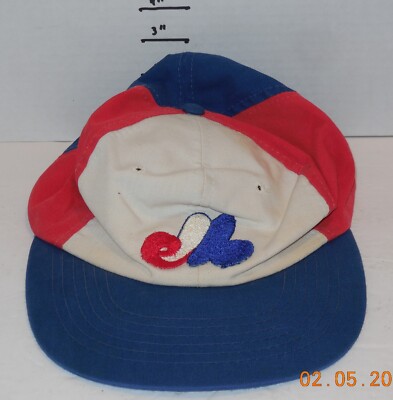 Vintage MLB Defunct Montreal Expos Snapback Hat Cap