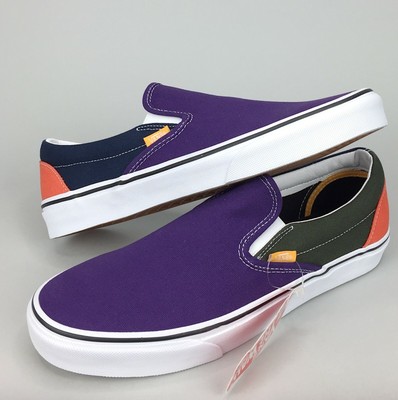 vans colorblock slip on