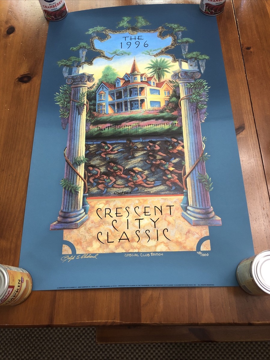New Orleans Crescent City Classic Poster 1996 Numbered 48/500 20 X