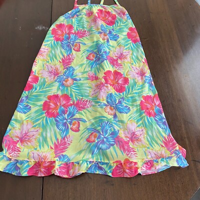 The Children’s Place ärmelloses Nachthemd Für Mädchen – Aus 100% Polyester, Mit Racerback & Blumendruck