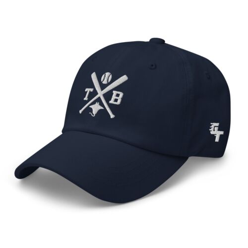 Tampa Bay Baseball Bats Retro Ray Baseball Hat Dad Cap - Picture 9 of 11