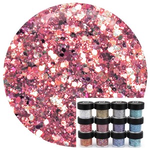Amazon Com Glitties Nail Art Iridescent Fine Glitter Powder For Gel
