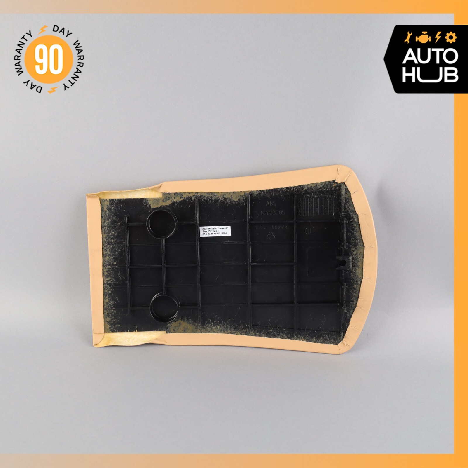Maserati M138 Coupe 4200 GT Rear Seat Access Compartment Cover Trim OEM