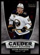2019-20 O-Pee-Chee Platinum Calder Front-Runners Victor Olofsson Buffalo Sabres