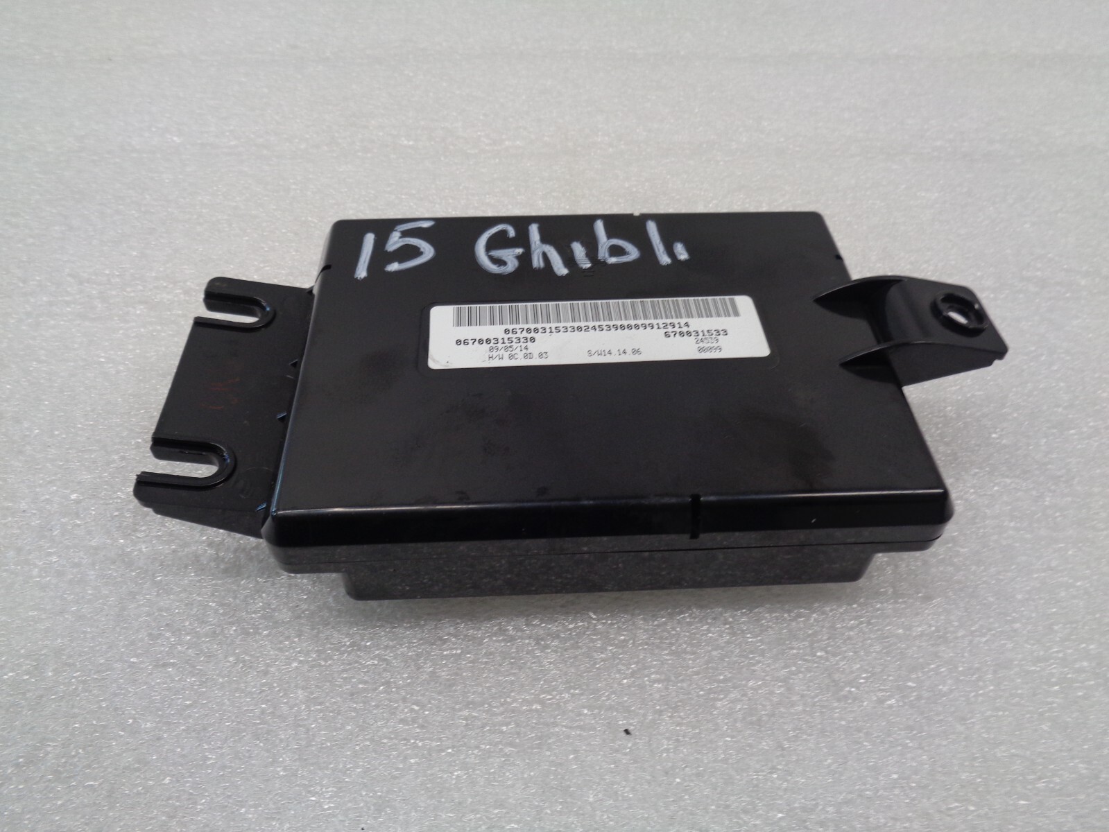 2014-2017 Maserati Ghibli Air Conditioning Climate Control Module OEM AK2402150