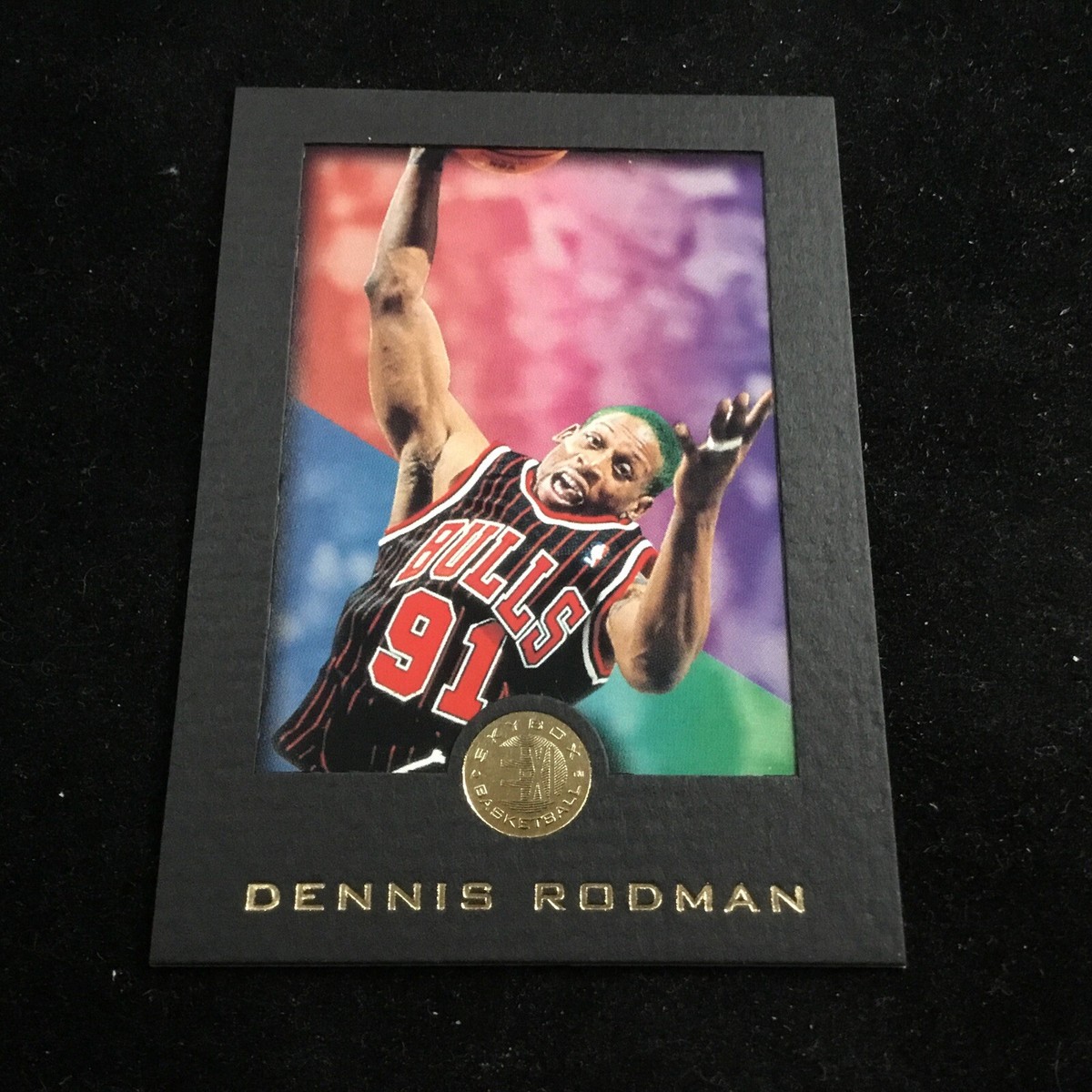 1996-97 Skybox EXL Black #13 Dennis Rodman HOF Chicago Bulls | eBay