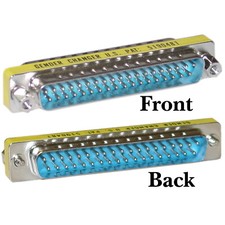 Serial Mini Gender Changer / Coupler, DB37 male to DB37 male 31D4-03100