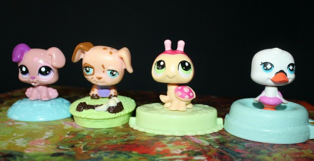 {Littlest Pet Shop} LPS McDonald's McDonalds Happy Meal Toy Toys Figure LOT CUTE