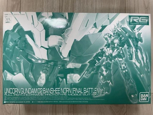 Premium Bandai RG 1/144 Unicorn Gundam Unit 2 BANSHEE NORN FINAL BATTLE Ver New - Picture 1 of 12
