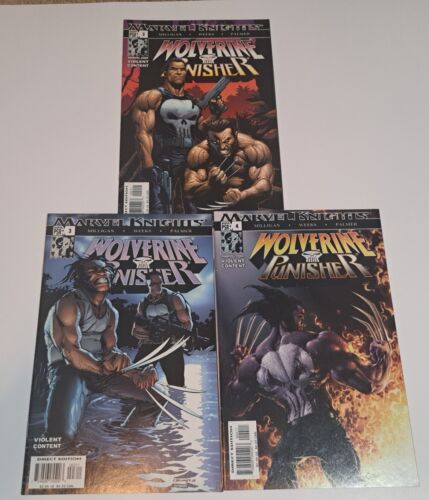Wolverine / Punisher #2 3 And 4 (2004) Marvel - Picture 1 of 2