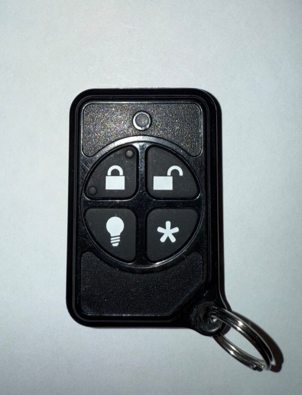 Micro 4-Button KEYLESS Home Remote ALARM Transmitter FOB B4Z-931-KEYFOB