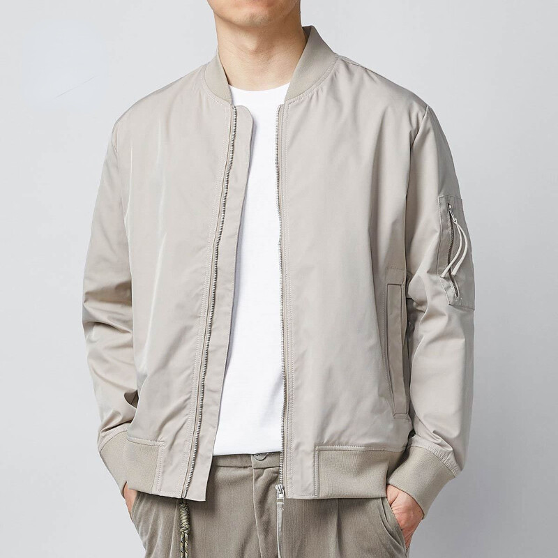 Gray - bomber様 18-19 Gray LOVEBUZZ 56.5 ZARA GRAY BOMBER JACKET Limited Edition Available size