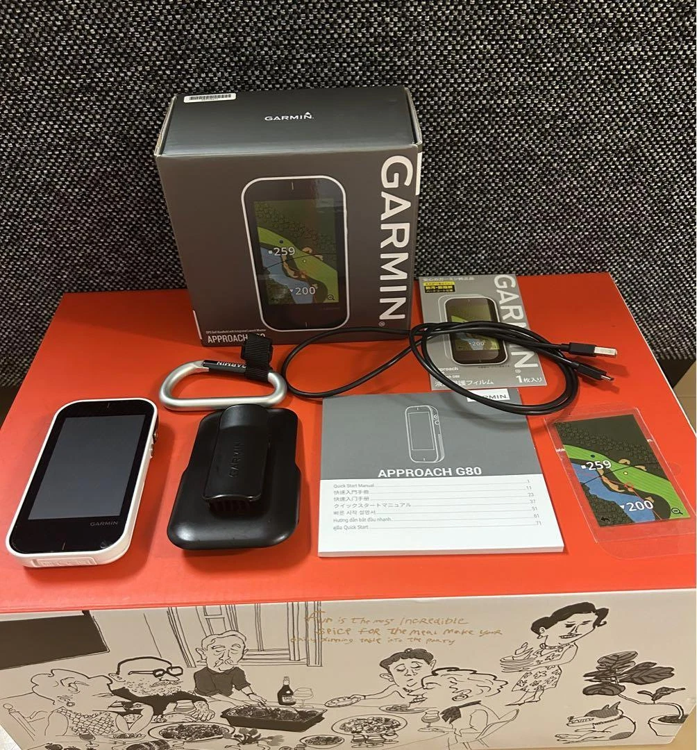 Garmin Approach G80 All in One Premium GPS Golf Handheld Type
