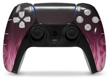 Skin Sony PS5 Controller Fire Pink