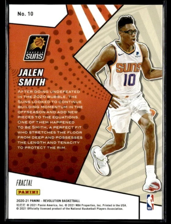 2020-21 Panini Revolution Rookie Revolution #10 Jalen Smith  BK01R01E - Image 2 of 2